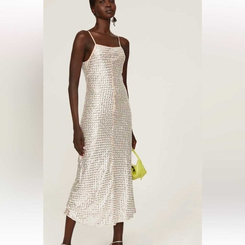 Rhode Platinum Jemima Dress